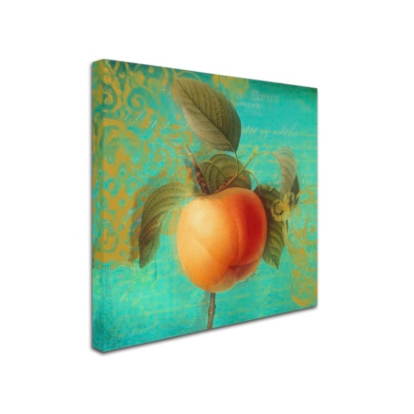 Color Bakery 'Glowing Fruits III' Canvas Art,18x18